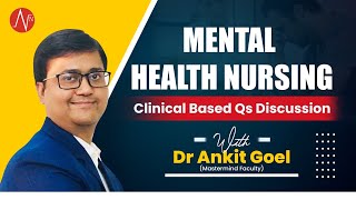 Mental Health Nursing Clinical Qs Discussion for NORCET 6.0