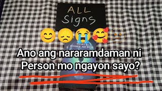 All signs Ano ang nararamdaman sayo ni Person mo ngayon?