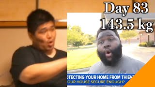 【DAY 83】最もミーム映えする男、フィットボクシング2ダイエット配信【デブの配信切り抜き】