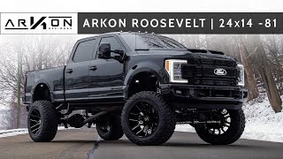 ARKON Roosevelt 24x14 -81 | 2018 Ford F-250