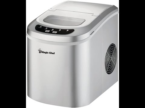 How long does it take the Magic Chef ice maker to make ice?