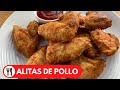 ALITAS DE POLLO FRITAS | SUPER CRUJIENTES Y FACIL DE HACER