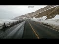 【風wとままえ道の駅】 孤独のドライブ 北海道 車窓　 hokkaido japan