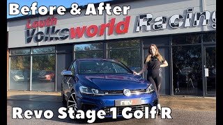 Revo Stage 1 VW Golf R | Before \u0026 After Review \u0026 REACTIONS