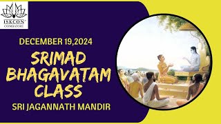 Srimad Bhagavatam Class (4.25.28) | HG Madhu Gopal Das | 19.12.2024