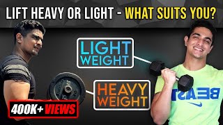 Find Out Which Weight Is Best For Your Body - Heavy or Light | BeerBiceps Muscle Building Advice