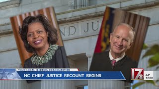 NC Supreme Court Chief Justice race recount now underway