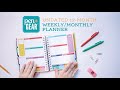 Weekly/Monthly Spiral Planner by Pen+Gear & 3Birds Design