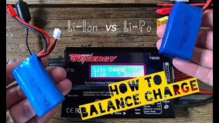 How to Operate your RC Hobby Grade Balance Charger for Li-Ion vs Li-Po