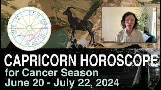 CAPRICORN ♑️ Horoscope for Cancer Season (June 20 - July 22, 2024)