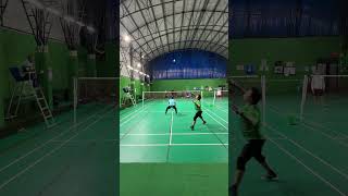 The kill shot | #shorts #sports #badminton #powersmash #youtubeshorts #viralshorts