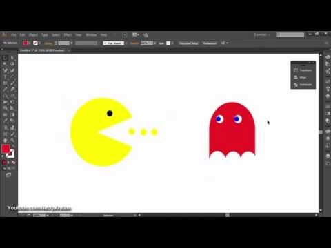 Adobe Illustrator ile Pacman ve Hayalet Tasarımı - Pacman and Ghost Design with Adobe Illustrator Adobe Illustrator ile Pacman ve Hayalet Tasarımı - Pacman and Ghost Design with Adobe Illustrator