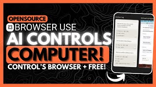 Browser Use: FREE AI Agent CAN CONTROL BROWSERS \u0026 DO ANYTHING! (Beats Anthropic!)