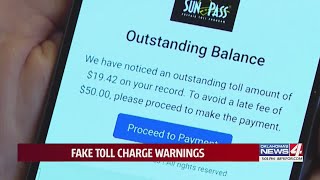 Fake toll charge warnings