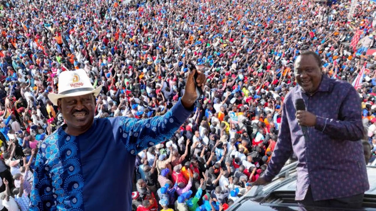 LIVE: Raila Odinga Mega Rally In Malaba Town Just Days To Another ...