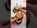 Create a Stunning Paper Bee 🐝📄✨ | DIY Craft Tutorial #PaperBee #craftingfun  #diyprojects