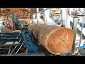 Amazing Modern Automatic Wood Processor Production Factory, Fastest Wood Sawmill Machines Working