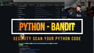 Python - Bandit - Security scan your python code