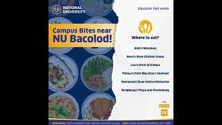 Campus Bites near NU Bacolod