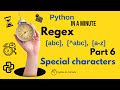 Regex Special Characters: Square Brackets, Ranges, and More in Python - Part 5