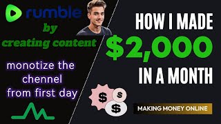 💸 Start Earning NOW on Rumble! Monetize Your First Video in MINUTES! 🚀🎥