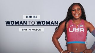 Woman to Woman: Paralympian Brittni Mason brings the fashion to track and field