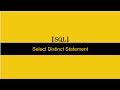 SQL Select Distinct Statement