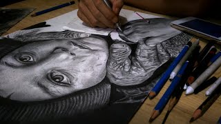 Hyper realistic art drawing  | CHILD