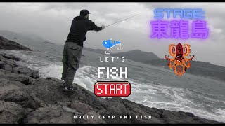 Wally Solo Fishing Camp @東龍島 #新鮮大尾魷