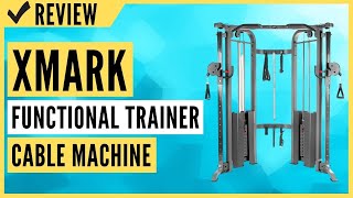 XMark Functional Trainer Cable Machine with Dual 200 lb Weight Stacks XM-7626 Review
