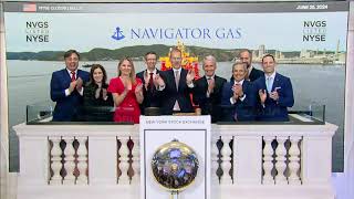 Navigator Gas (NYSE: NVGS) Rings The Closing Bell®