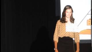Nutrition: Violet W. at TEDxMountainMiddleSchool