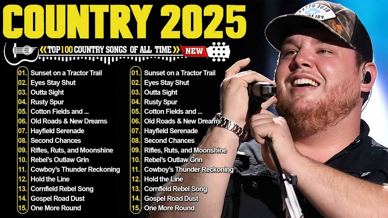 Country Music 2025 рџћё Luke Combs Morgan Wallen Luke Bryan Chris