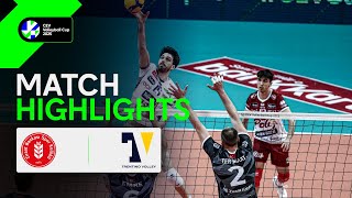 Highlights | Ziraat Bank ANKARA vs. TRENTINO Itas | CEV Volleyball Cup 2025 | Semi Finals