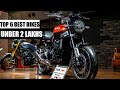 2023 TOP 6 Best Bikes Under 2 Lakhs On-Road Price💥Ft. Yamaha,Hero,Bajaj,TVS|New Best Bikes In India🔥