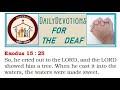 DAILY DEVOTIONS JUNE 13 (ASL BIBLE EDUCATION) #religion #biblestudy #signlanguage #deaf # (ASL)