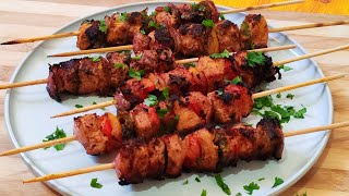 Chicken Skewers /Pan Fried Kababs /Quick And Easy Recipe /Spicy And Tasty