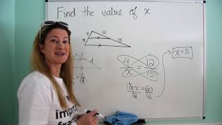 Triangle Proportionality Theorem/Side Splitter Theorem Example 1