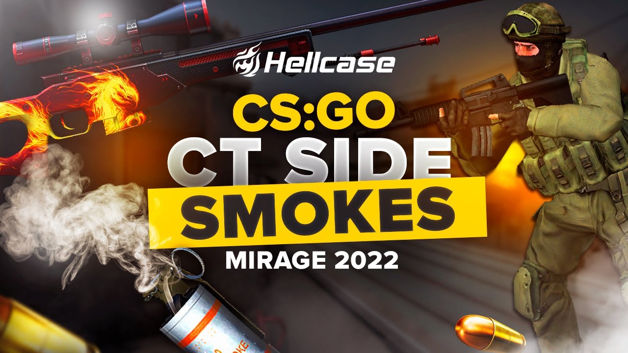 CS:GO 2022 Mirage CT Side Smokes [Tutorial] - YouTube