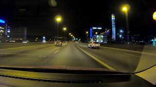 【4K】Vantaa to Helsinki Night Drive