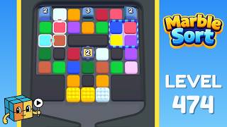 Marble Sort Level 474 (Hard) Walkthrough Solution