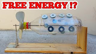 FREE ENERGY Homemade Magnetic Motor | Let's put it to the test!