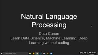 Natural language processing (NLP) Learn about Corpus, Token, N-grams, transformation, preprocessing