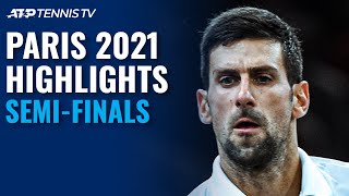 Novak Djokovic vs Hubert Hurkacz & Daniil Medvedev vs Alex Zverev | Paris 2021 Semi-Final Highlights
