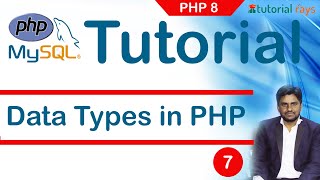 PHP Data Types| PHP Tutorial for Beginners 2022 #07