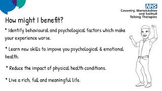 NHS Talking Therapies \u0026 Long Term Physical Health Conditions