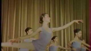 Sylvie Guillem at 14, in class