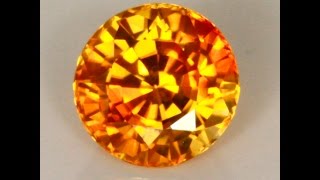 Vivid Yellow Color Zircon 2.82 Ct.