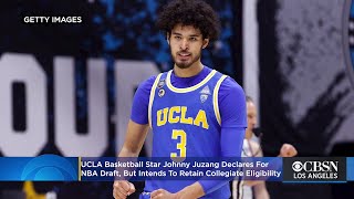 UCLA Basketball Star Johnny Juzang Declares For NBA Draft, But Intends To Retain Collegiate Eligibil