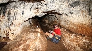 מערת חריתון במדבר יהודה - נחל תקוע